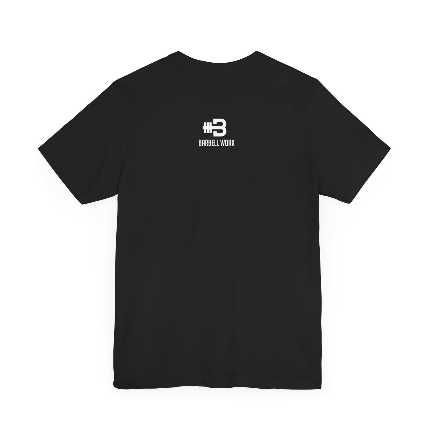 Short Sleeve T-shirt "Barbell Gorilla" Print