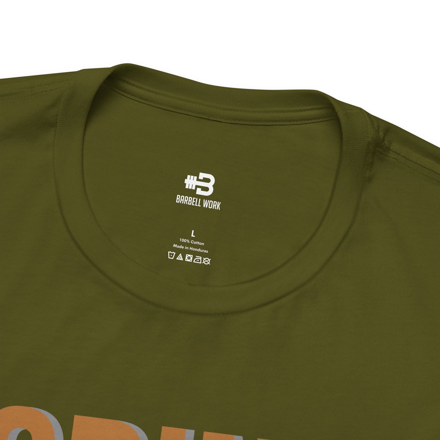 Short Sleeve T-shirt "Grind Now Shine Later" Print