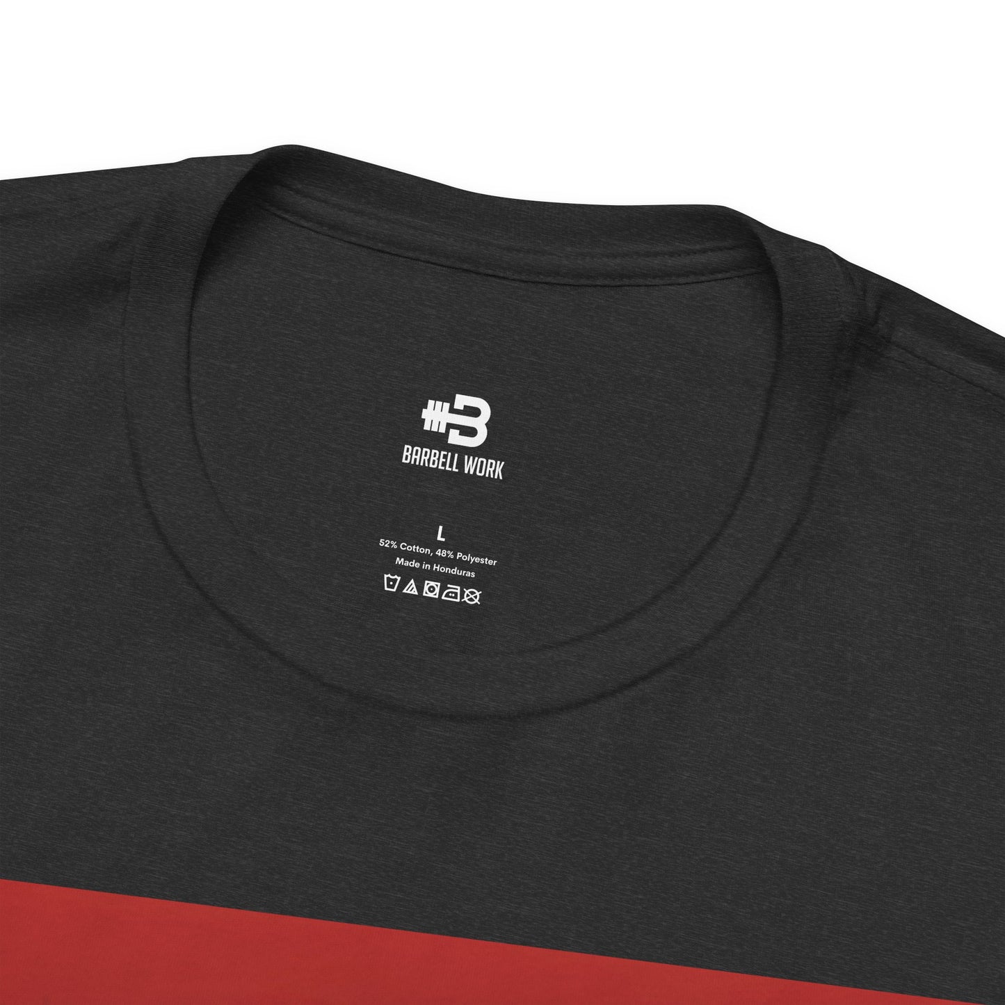 Short Sleeve T-shirt "Barbell Bear Print"