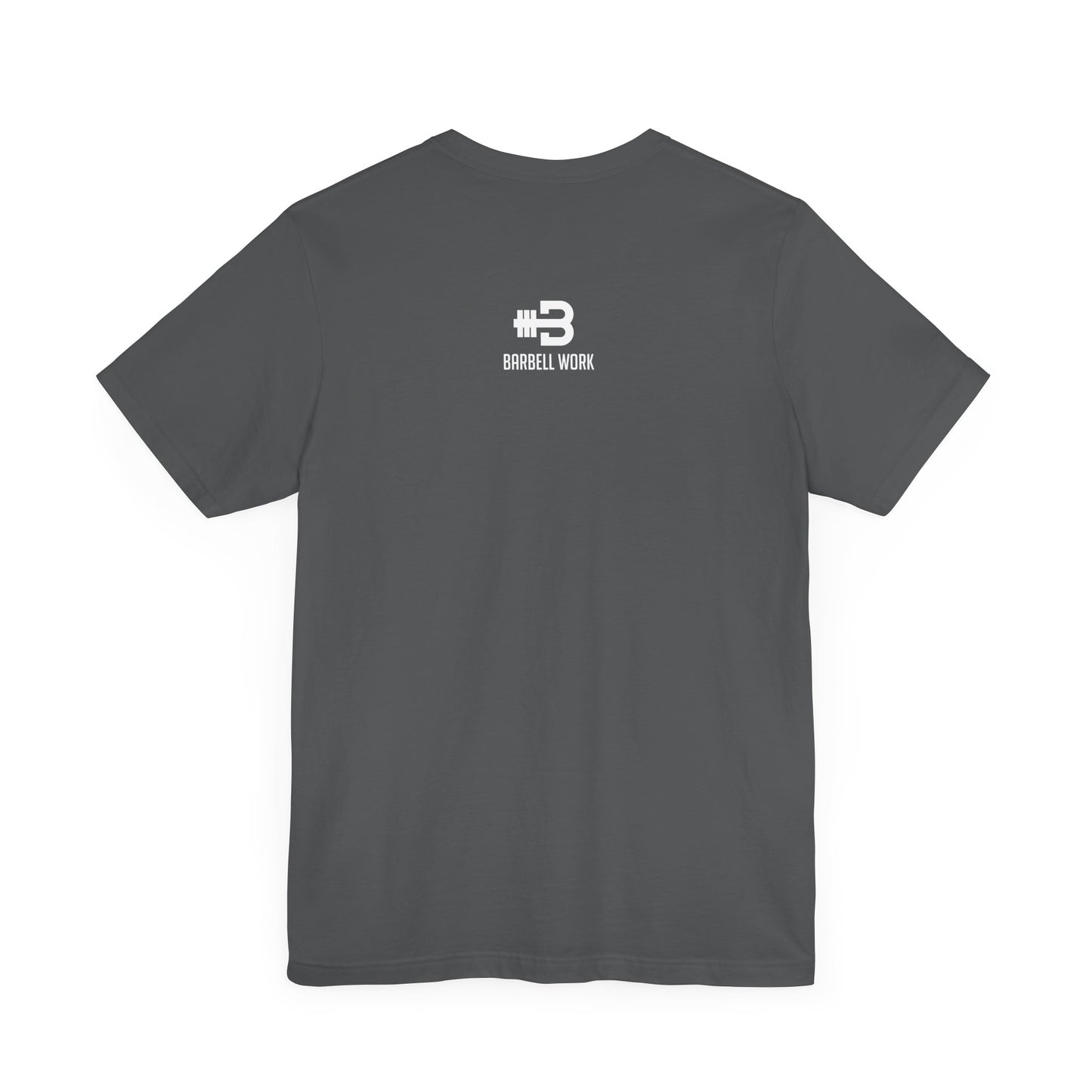 Short Sleeve T-shirt "Barbell Gorilla" Print