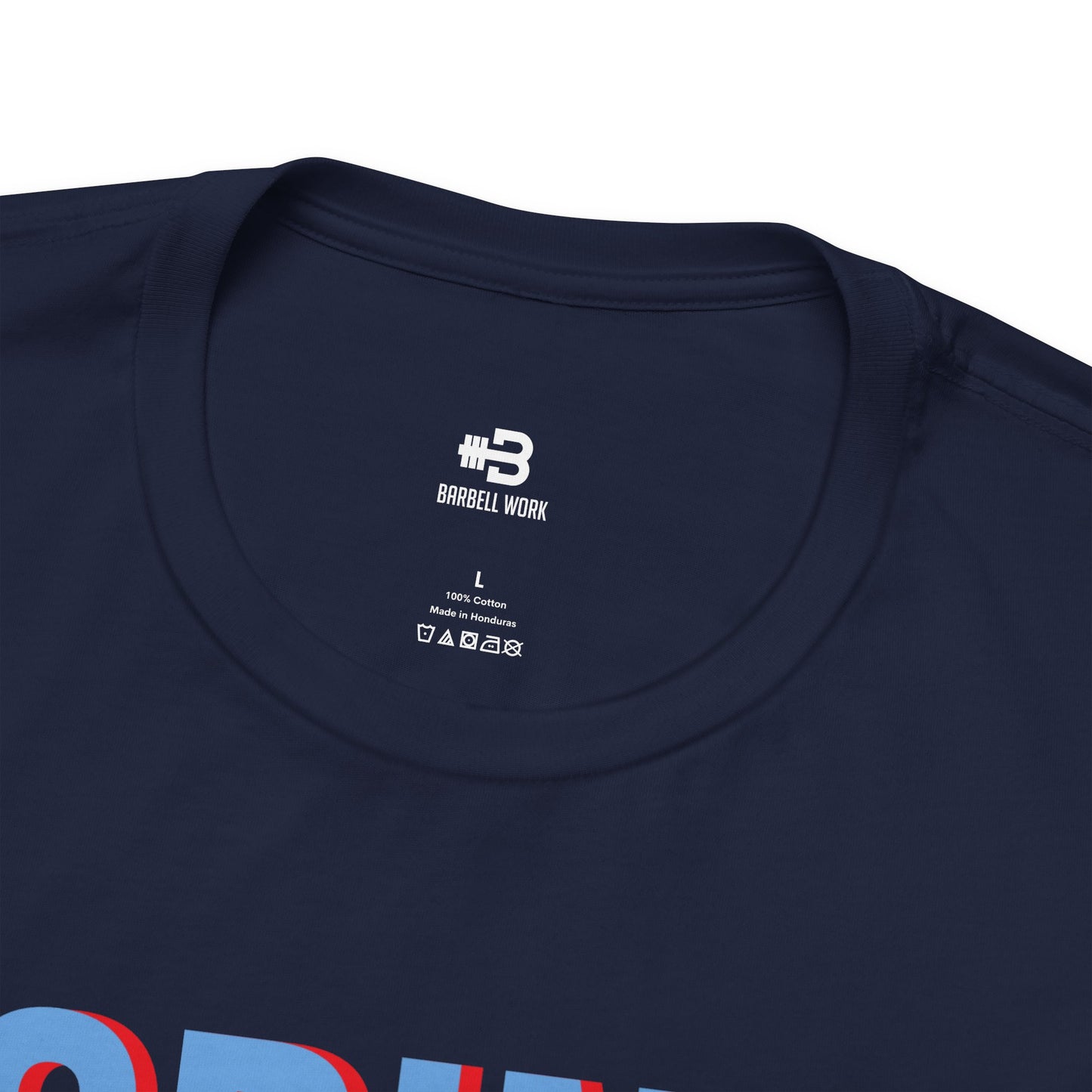 Short Sleeve T-shirt "Grind Now Shine Later" Print