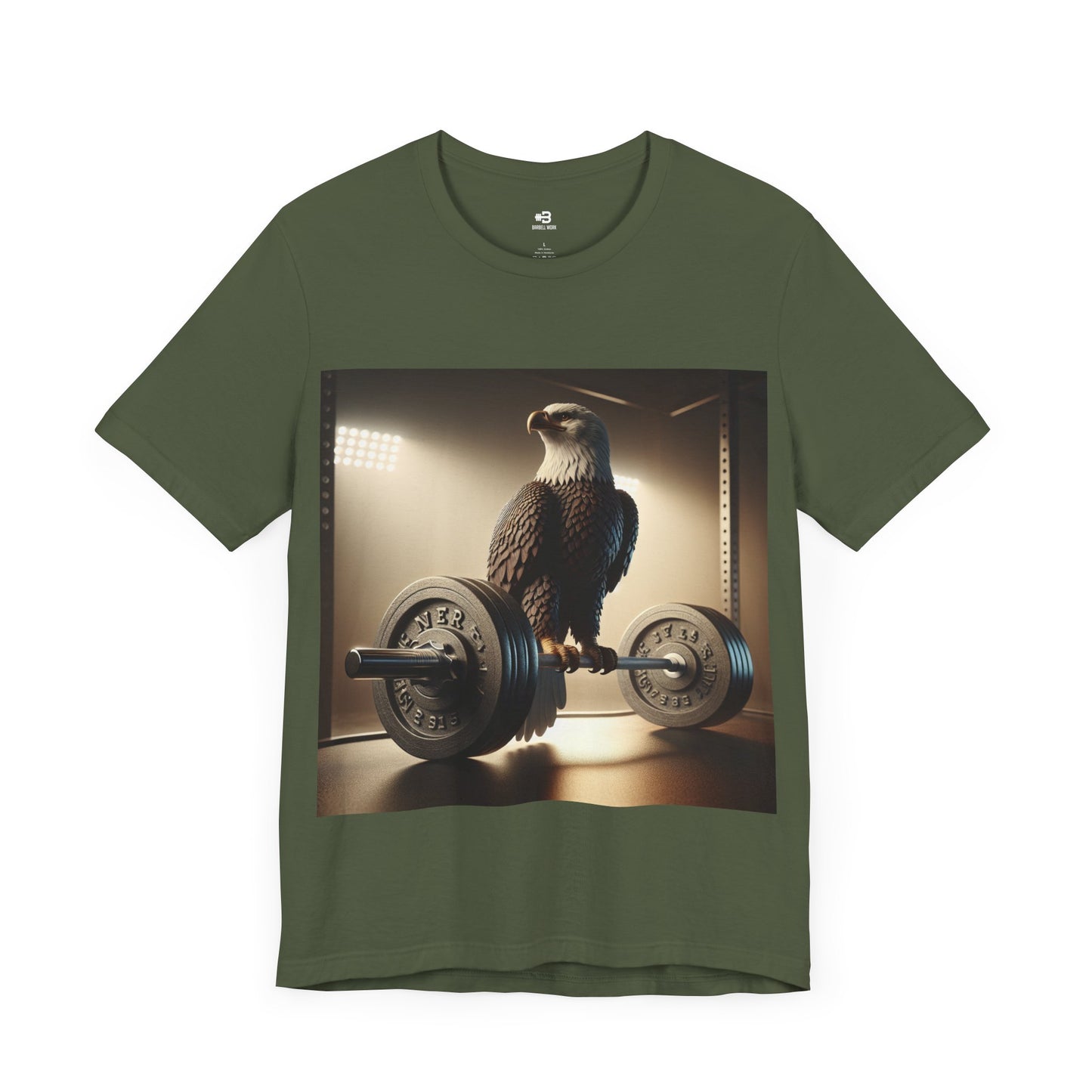 Short Sleeve T-shirt "Eagle" Print