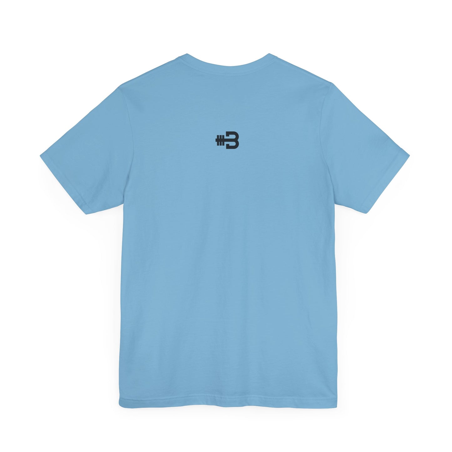 Short Sleeve T-shirt "Barbell Bear Print"