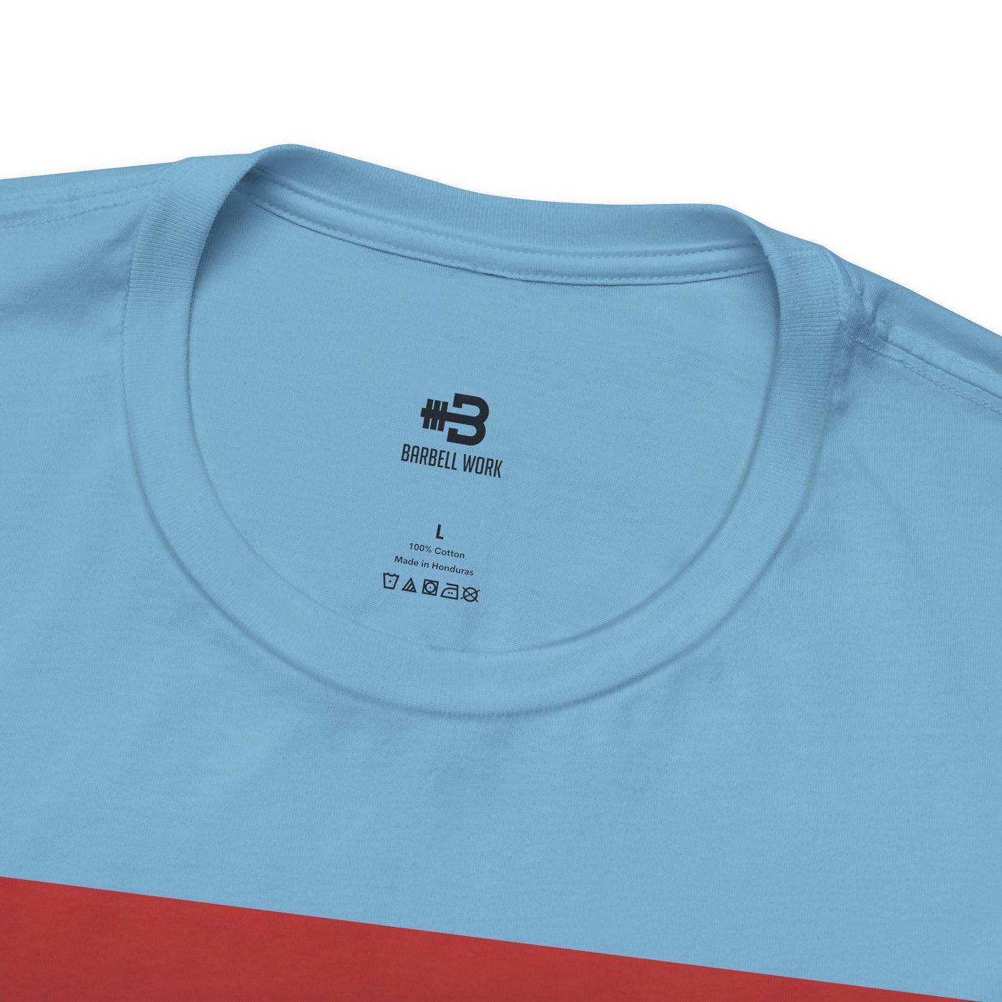 Short Sleeve T-shirt "Barbell Bear Print"