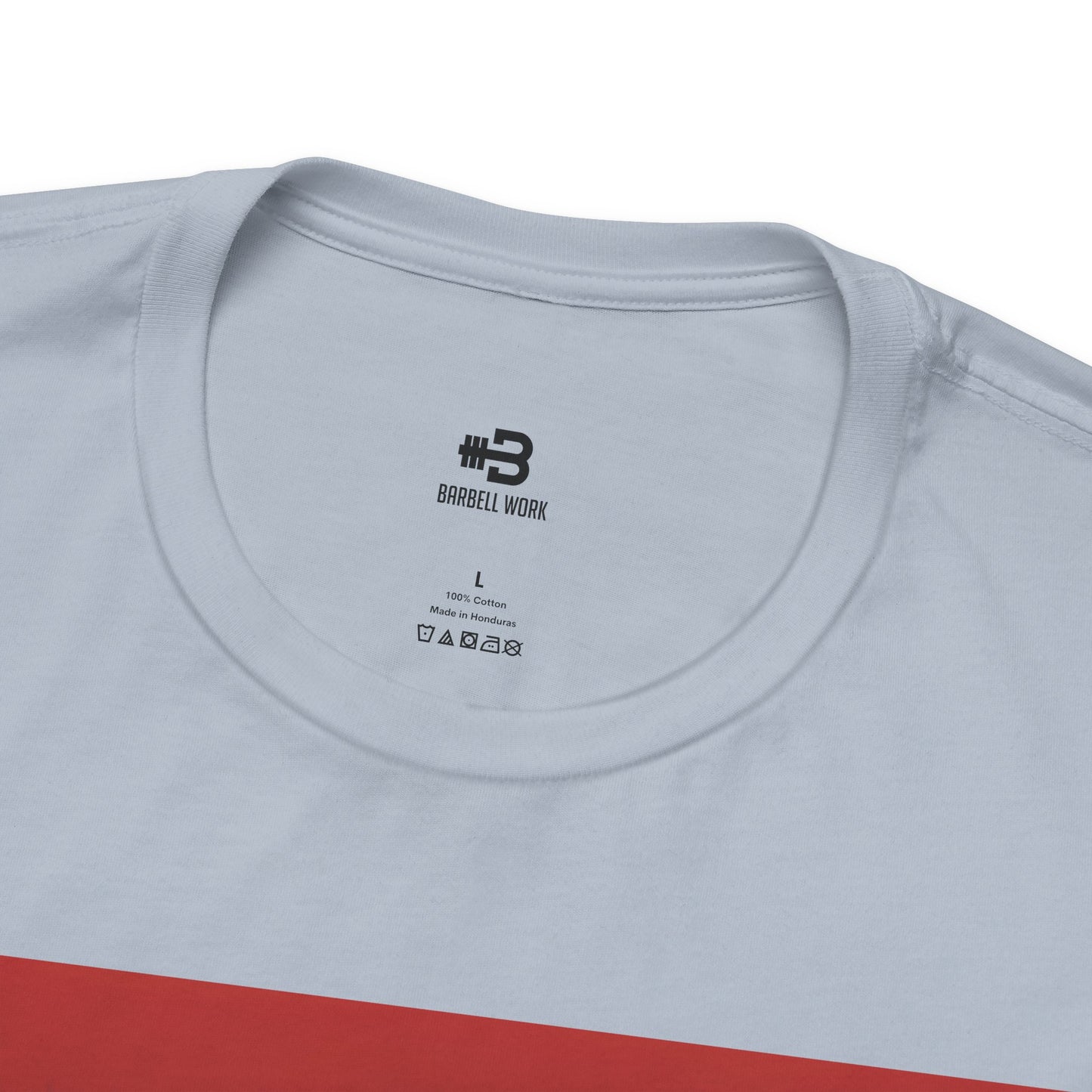 Short Sleeve T-shirt "Barbell Bear Print"