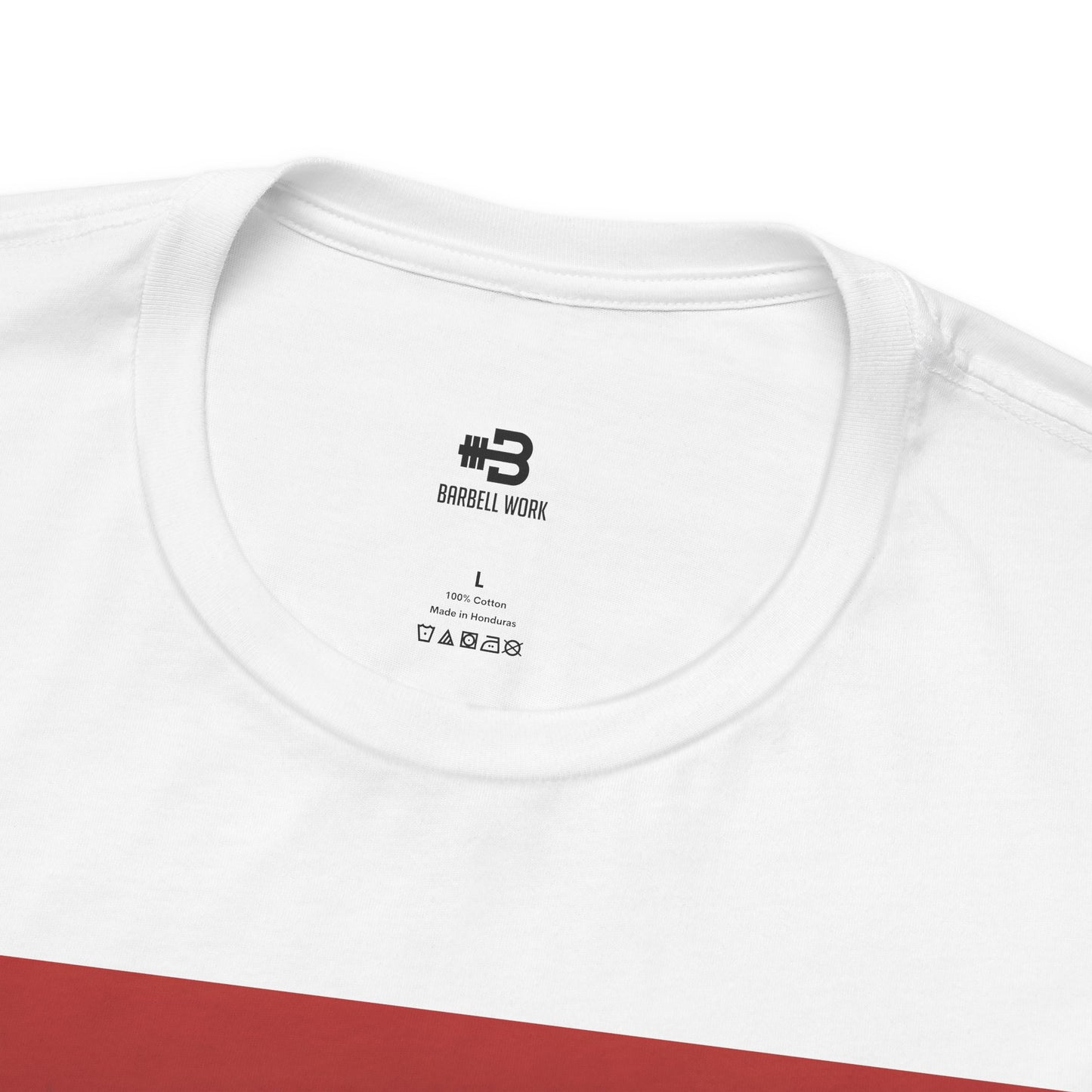 Short Sleeve T-shirt "Barbell Bear Print"