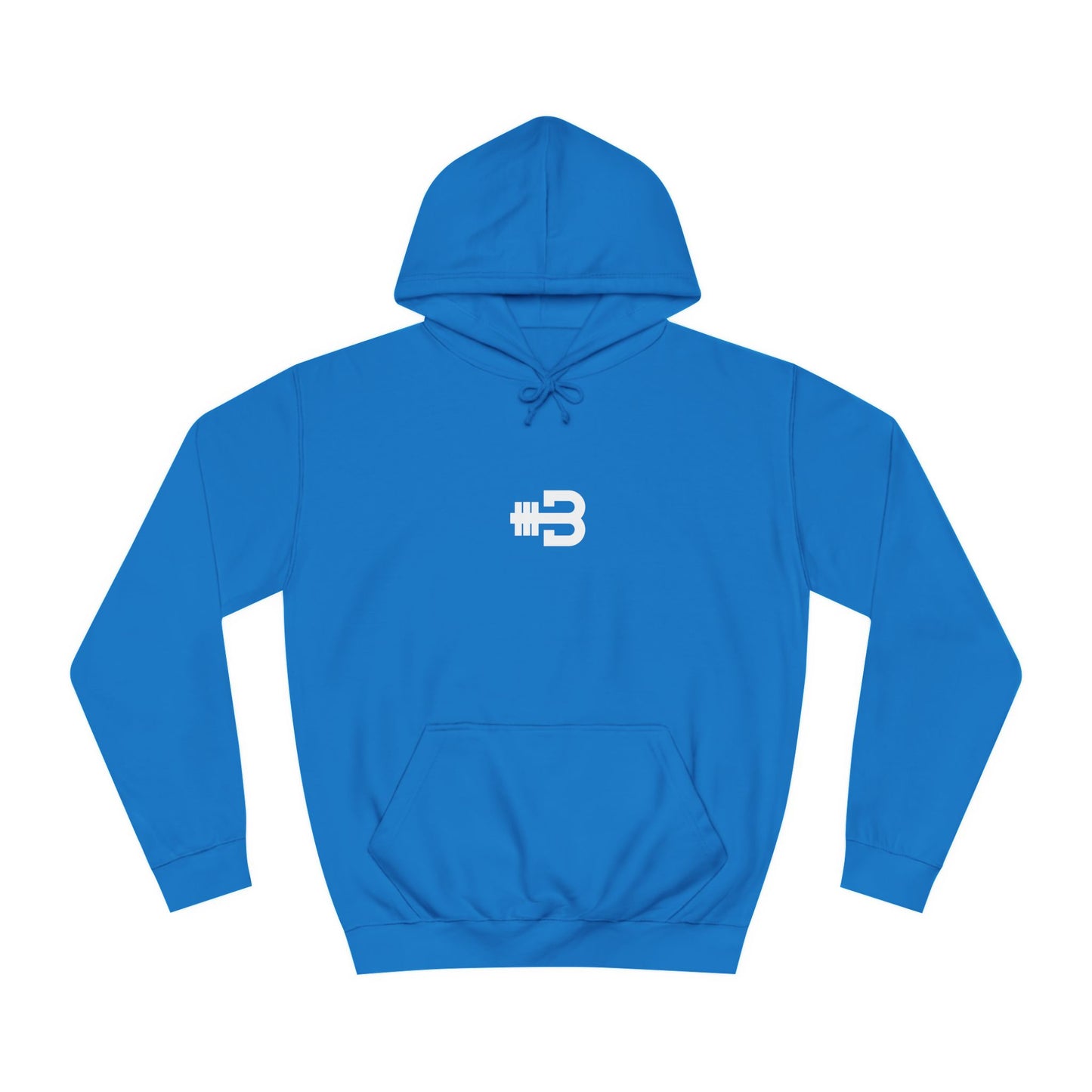 Sports Hoodie "Barbell Bear" Print
